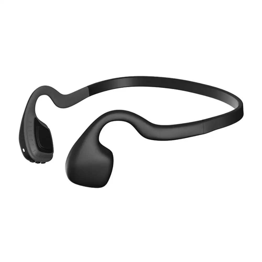 

KTZ Bluetooth 5.0 Headset Bone Conduction Wireless Sports Running Headphones Rear Neck Mounted Earphones