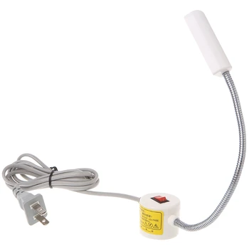

12 LED 110-250V Magnetic Base Sewing Machine Gooseneck Working EU/US Plug J6PD