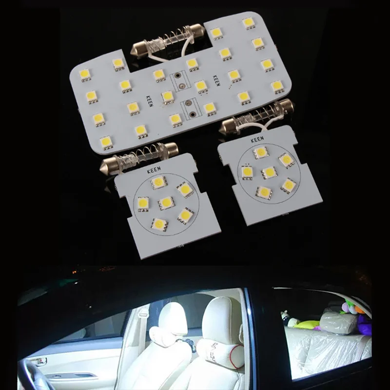 Car reading lights dome lamps LED interior lights white color suitable