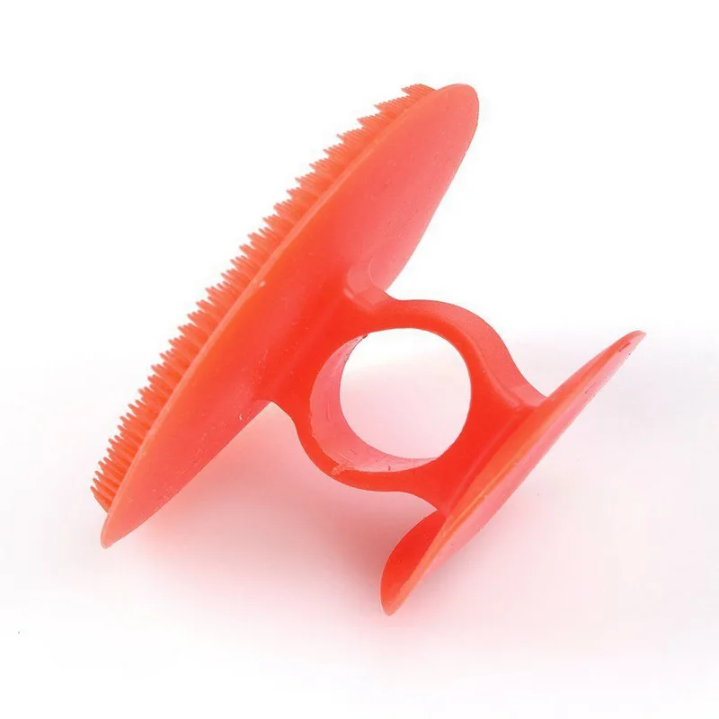1pc Silicone Wash Pad Facial Cosmetic Makeup Cleansing Brush Face Exfoliating Blackhead Beauty Tool