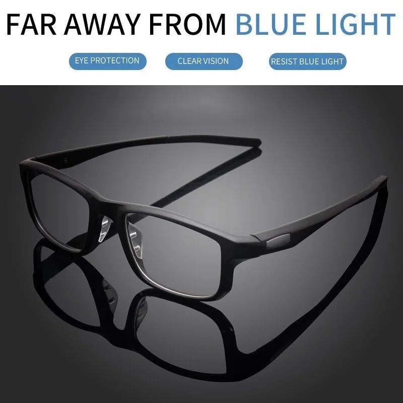 

7g Computer Glasses Men Women Sports Eyeglasses Man Blocking Blue Light Ray Anti Reflective UV400 Eyewear Work Non-prescription