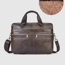 CARANFIER портфели мужские сумки для деловых поездок из натуральной воловьей кожи ноутбук Твердые молнии сумки на плече