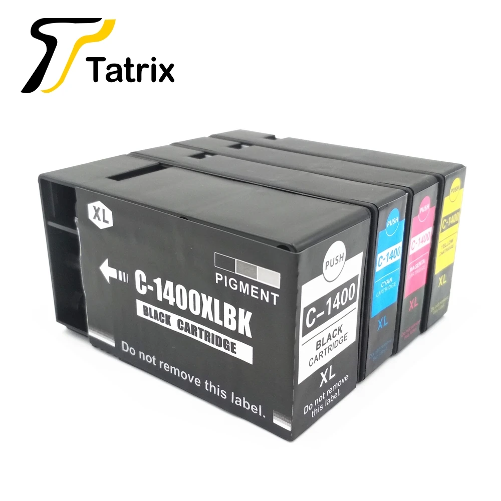 Tatrix PGI 1400 PGI1400 PGI1400XL совместимый чернильный картридж для Canon MAXIFY MB2340 MB2040 MB2140 MB2740
