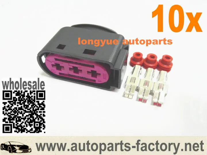 longyue 10pcs 3 way/pin OEM Fuse Box Repair Connector kit 1J0 937 773 case for VW Beetle Bora Jetta Golf MK4 AUDI A3 TT |