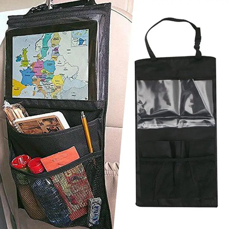 

Car Accessories organizer Auto Seat of chair Back For iPad Tablet Hanging Holder Halter Storage Organizer Pocket storage bag