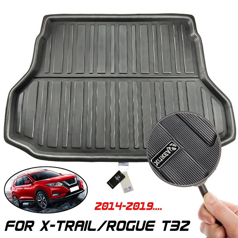Tailored Boot Cargo Liner Tray For Nissan X-trail Rogue Xtrail T32 2014  2015 2016 2017 2018 2019 Trunk Mat Floor Waterproof - Cargo Liner -  AliExpress