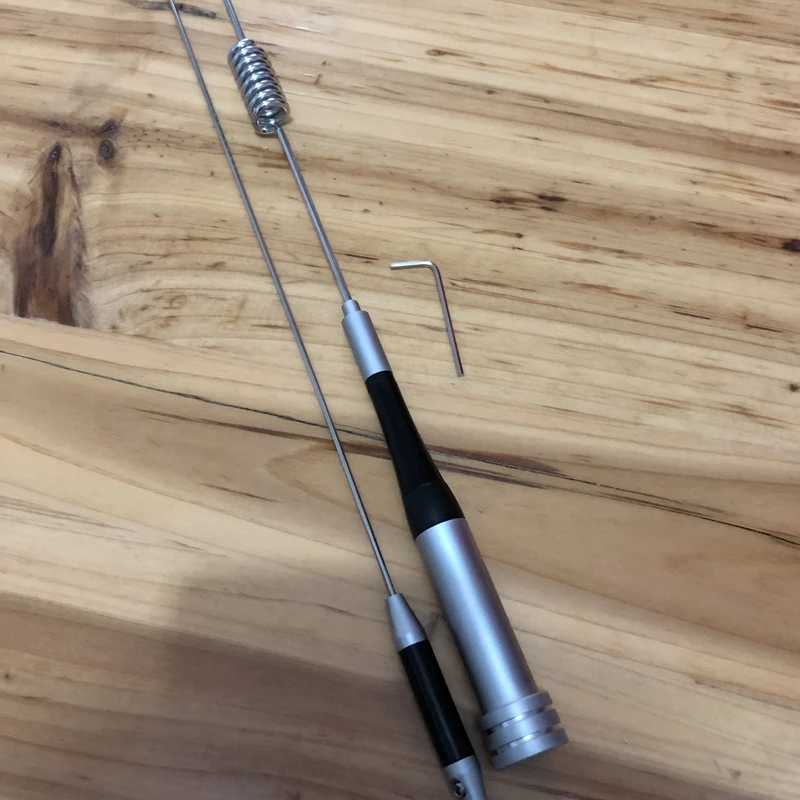 

SG-M507 Antenna for car radio transceiver dual band 144/430Mhz vhf uhf high gain 2.15dbi 74cm metal short car antenna