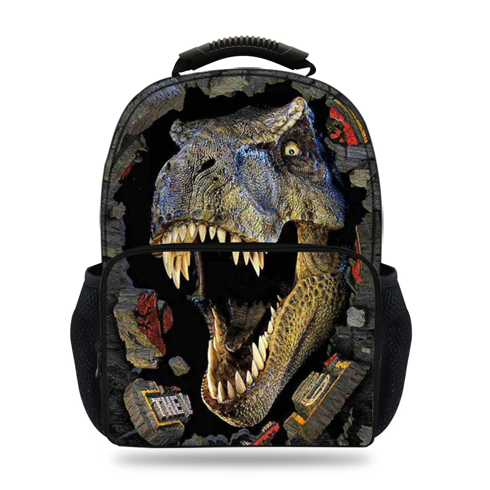 15inch 3D Animal Backpack For Boys Dinosaur School Bag Girls Felt