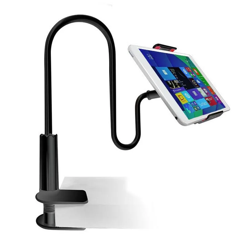 For iPad Holder, Universal Long Flexible Neck Desk Table