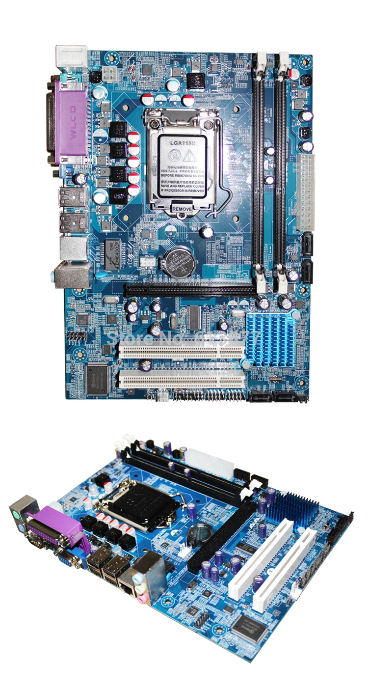 100% new H55 motherboard DDR3 LGA 1156 for i3 530 i5 650 i7 870 cpu esktop motherboard free shipping asus ga h55 ud3h h55 1156 computer motherboard with integrated needle i3 530 i3 750 quad core cpu package