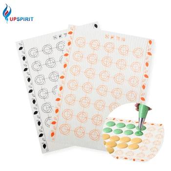 

Upspirit Nonstick Silicone Macaron Cookies Pad Pastry Dough Rolling Mat Oven Baking Mould Sheet Mat DIY Forms Kitchen Bakeware