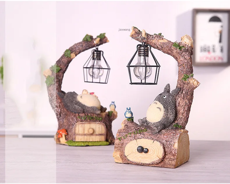 Милый ночник Totoro из смолы, Детская лампа, ночник, ночник, светодиодный светильник, детская комната, C9XQ3Z