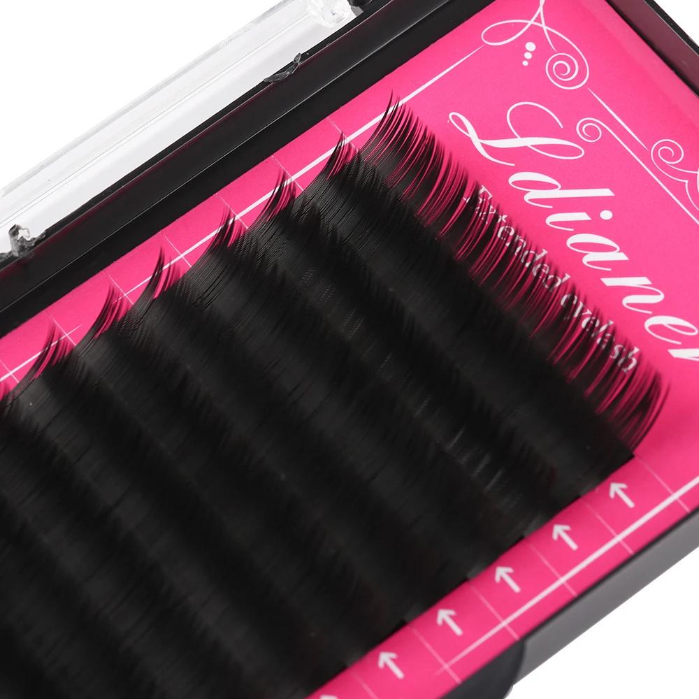 

12 lines Faux Mink individual Eyelash Maquiagem Cilios for Professionals Soft Faux Mink Eyelashes Extension Makeup Tools