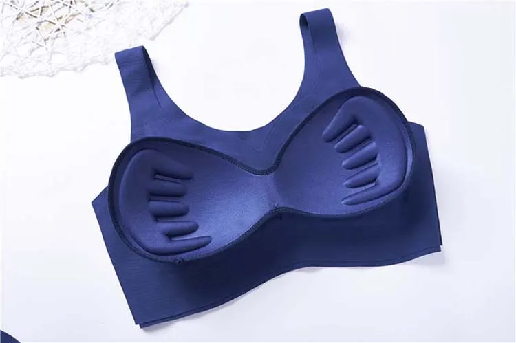 jerrinut Seamless Bras For Women Active Bra Push Up Vest Wire Free Lingerie Padded Brassiere Sleeping Bra Bralette Underwear BH 2