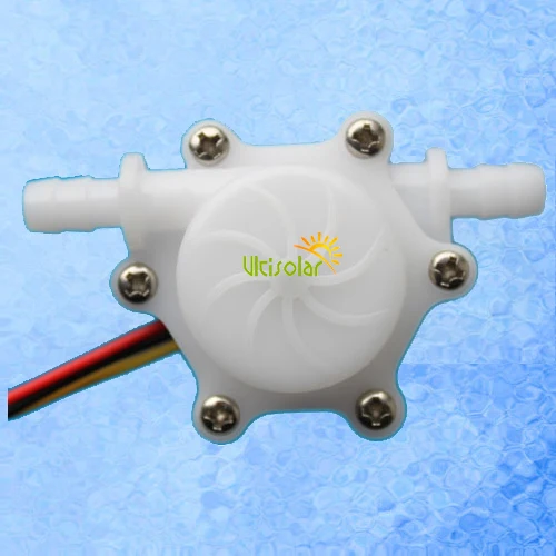 

USN-HS06PA-2 6mm Hose Barb Hall Water flow Sensor arduino Turbine Flow Meter 0.2-2.5L/min 1% Error Ideal for Drinking Machine
