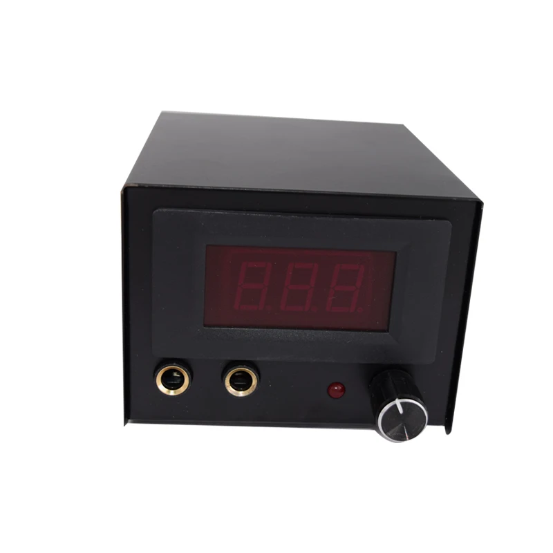 

Hot Sale Professional tattoo machine kit LCD Display digital stainless steel dual Tattoo power supply