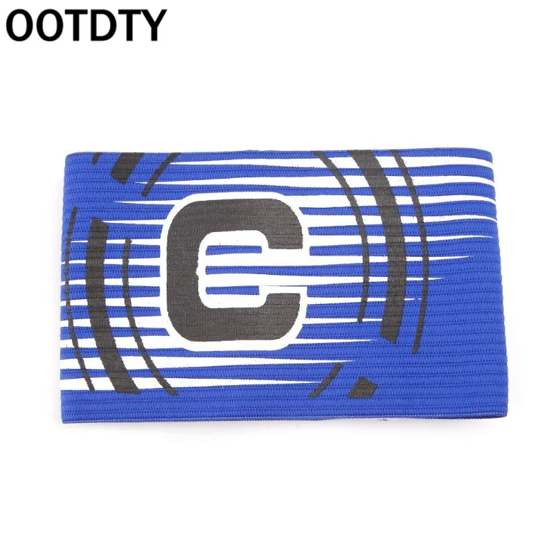 1 Pc Football Captain Armband Elastic Adjustable Arm Band Leader Soccer Competition 1 Pc Football Captain Armband Elastic Adjustable Arm Band Leader Soccer Competition