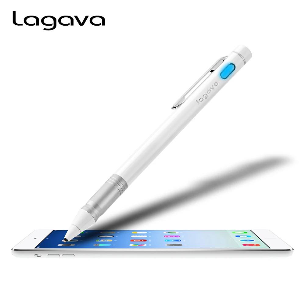 

Active Stylus Pen for iPad, Digital Pencil 30 Mins Auto Power off with 1.4 mm Fine Point Copper Tip for Touch Screen Devices