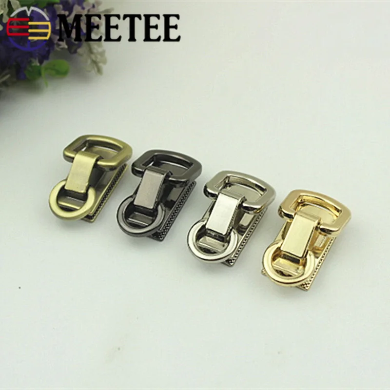Meetee 5/10 шт. кольцо в виде буквы D сумка сторона пряжки с зажимом винт с цепочкой Сумочка ручки повесить пряжки зажим Сделай Сам сбоку EdgeHardware зажим BD420