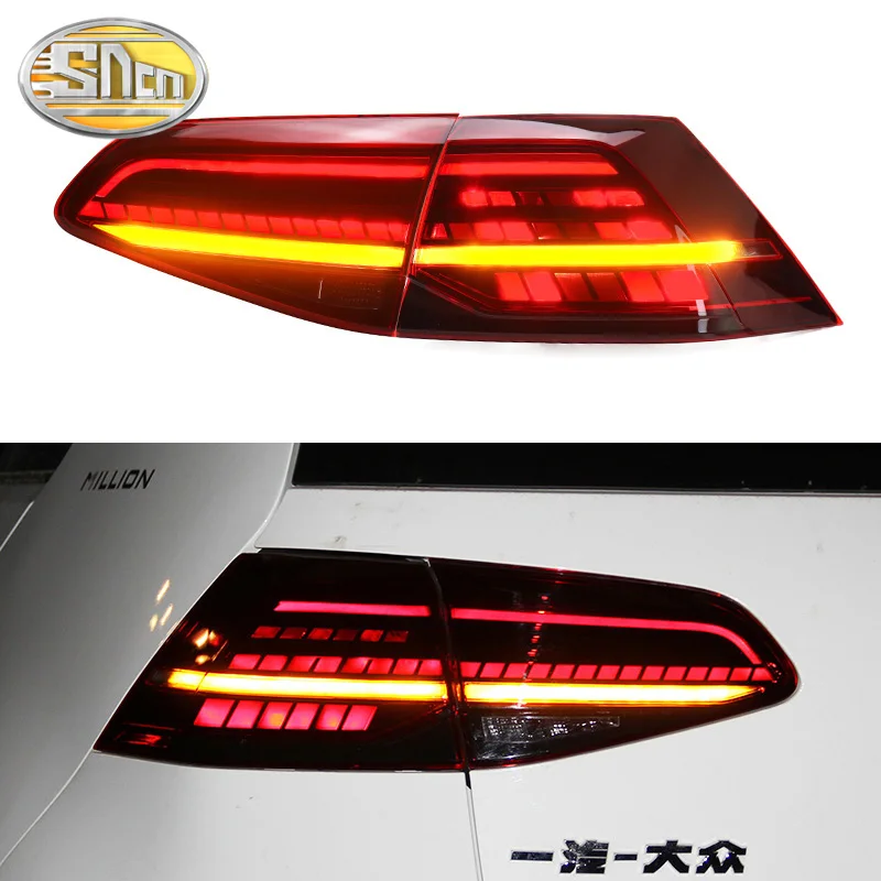 

Car LED Tail Light Taillight For Volkswagen Golf 7 Golf7 2013 - 2017 MK7 Rear Fog Lamp + Brake + Reverse + Dynamic Turn Signal