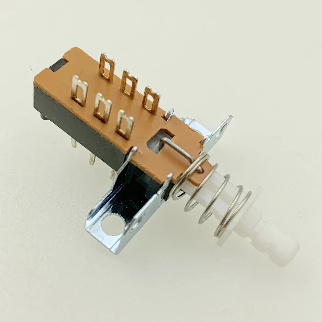 

STRAIGHT KEY PIANO SWITCH 6 FOOT 6P WITH LOCK BRACKET WITH HOLE KAN-Z2-2 FAN SWITCH MECHANICAL POWER SWITCH BUTTON