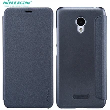 Кожа + PU защитный чехол 5 дюймов Nillkin Sparkle флип чехол для Meizu M3