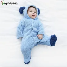 

Baby Rompers Long Sleeve Roupas De Bebe Recem Nascido New Born Baby Cartoon Warm Winter Animal Pajamas Newborn Girls Boy Clothes
