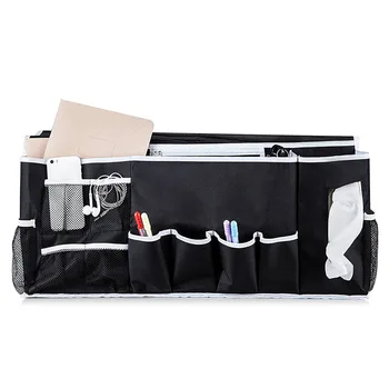 

Durable 12 Slots Bedside Caddy Organizer Oxford Cloth Storage Bag Dorm Room bunk beds bathroom/bedroom doors etc Essentials 66CY