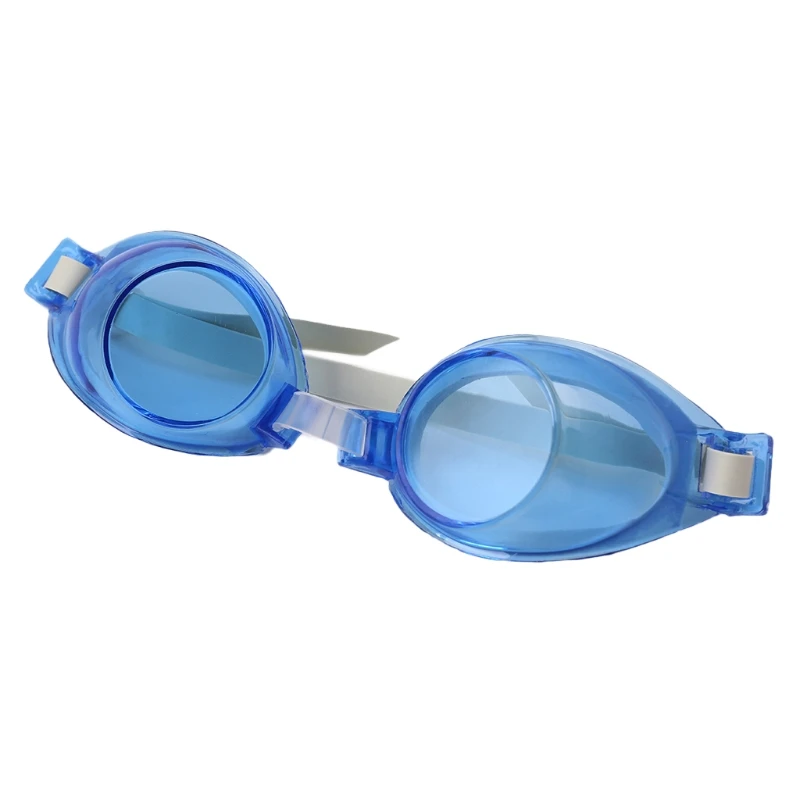 Детские силиконовые водонепроницаемые очки для плавания, противотуманные детские очки для плавания в бассейне, аксессуары для плавания для мальчиков и девочек, Прямая поставка - Цвет: Синий