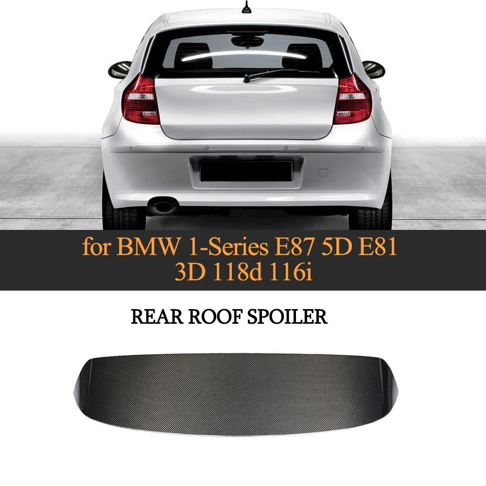 Автомобильный спойлер на крышу для BMW E87 120i 130i 135i 2 Door 4 2005 2010 FRP из углеродного