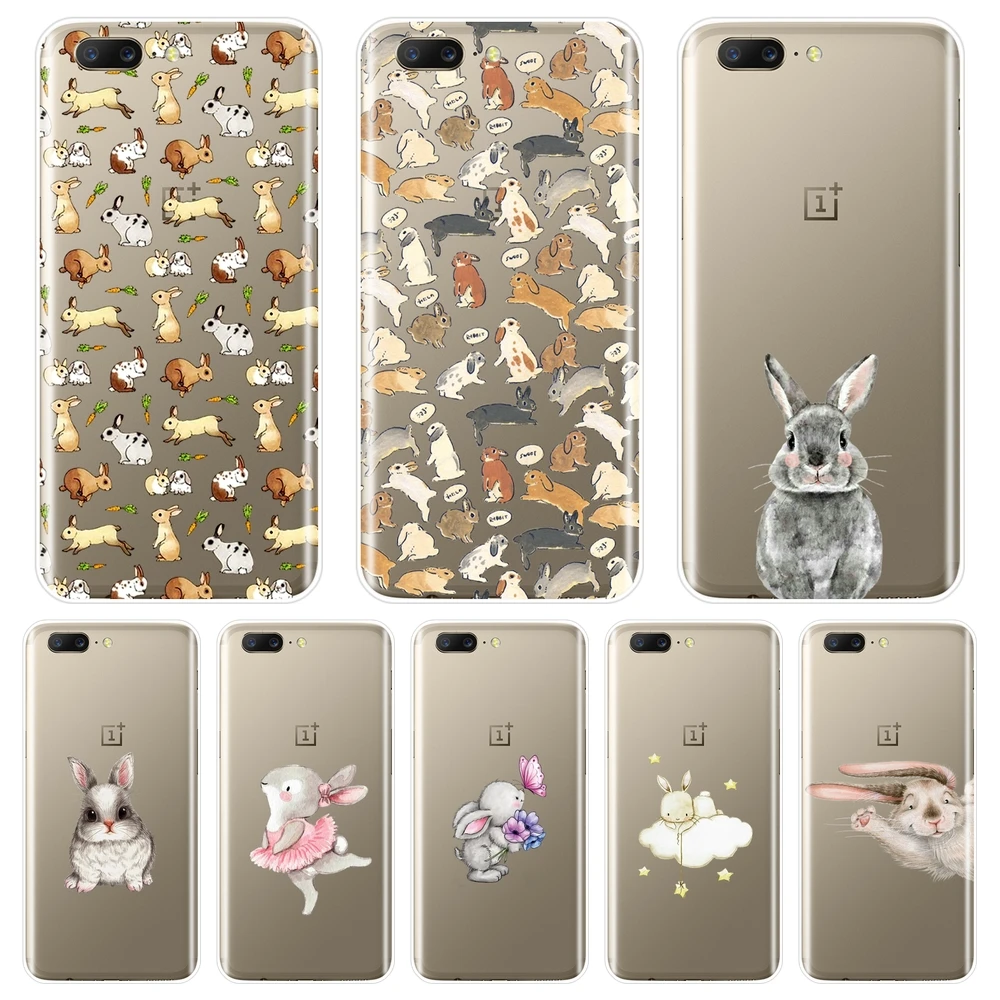 

Back Cover For One Plus 6 6T 5 5T 3 3T Soft Silicone Kawaii Rabbit Cartoon Cute Funny Phone Case For OnePlus 6 6T 5 5T 3 3T Case