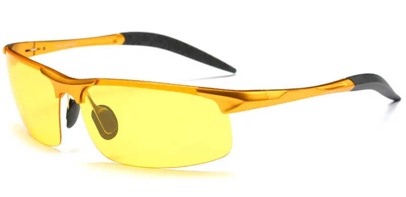 Модные Для Мужчин Поляризованные алюминиевые солнцезащитные очки для вождения очки-полароид очки Для Мужчин's UV400 защиты солнцезащитные очки 6177