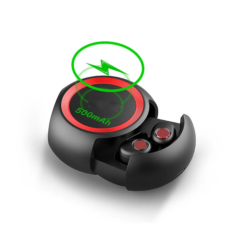 

LEORY Mini Wireless bluetooth 5.0 Earphone True Wireless Stereo Earbuds with Microphone Handfree Earphone for Iphone for Huawei