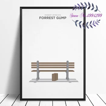 

Forrest Gump Movie Poster Canvas Print Pictures Home Decor No Frame