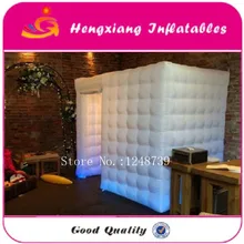 Портативный светодиодный надувной фотостудка, фотобудка палатка, светодиодный надувной фотостенд для продажи