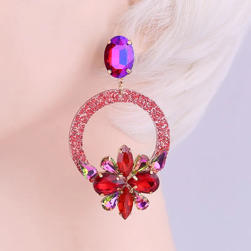 Earrings Red