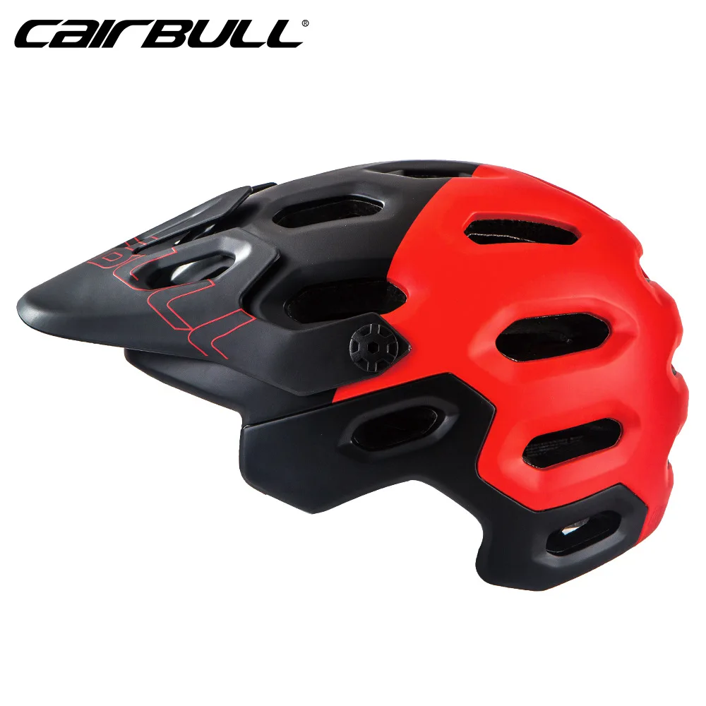 Cairbull внедорожный велосипедный шлем Casco Ciclismo PC+ EPS велосипедный супер горный шлем безопасности MTB велосипедные шлемы шлем Velo BMX - Цвет: Красный