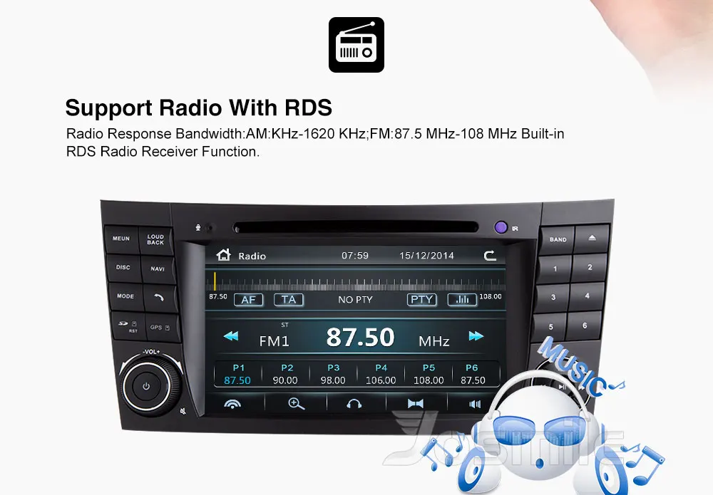 Clearance 2 Din Car DVD Player For Mercedes W211 E320 W219 W463 CLS350 CLS500 CLS55 E200 E220 E240 E350 Radio Multimeida GPS Navigation 3