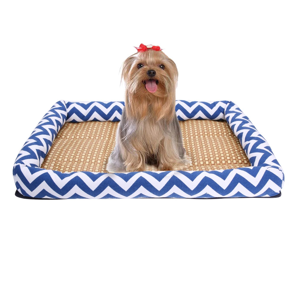 Cool Pet Kennel Cooling Mat Summer Breathable Resisting Dog Cat Bed