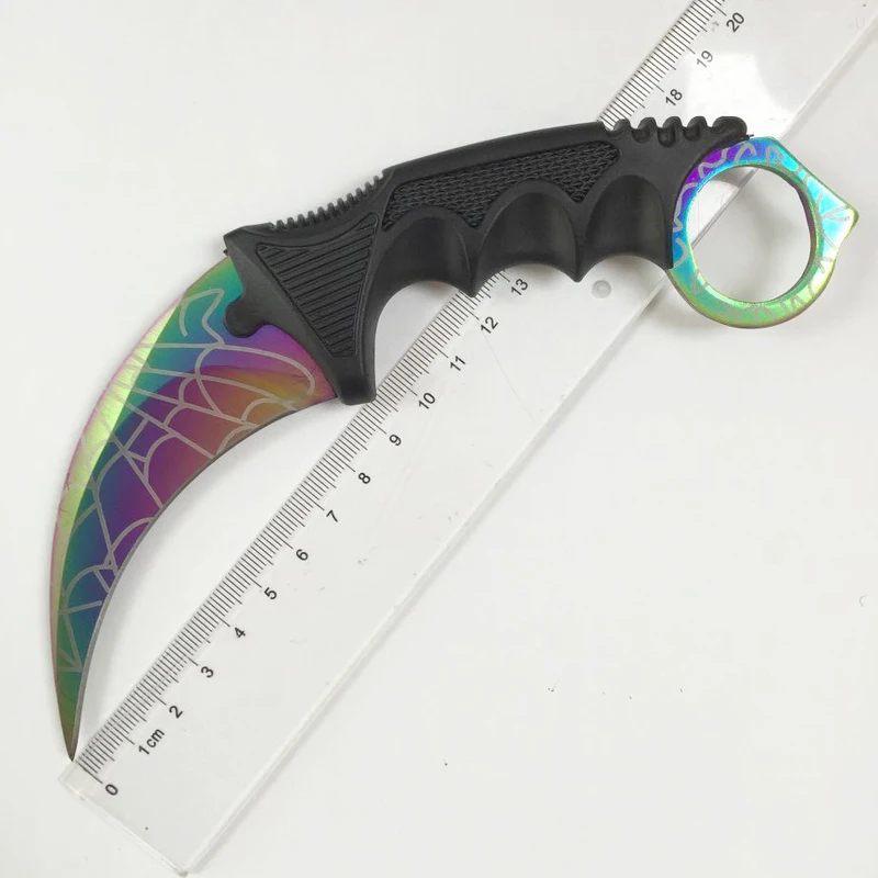 Jeslon Прохладный Охота Karambit Ножи CS Go никогда не увядает Counter Strike Борьба выживание