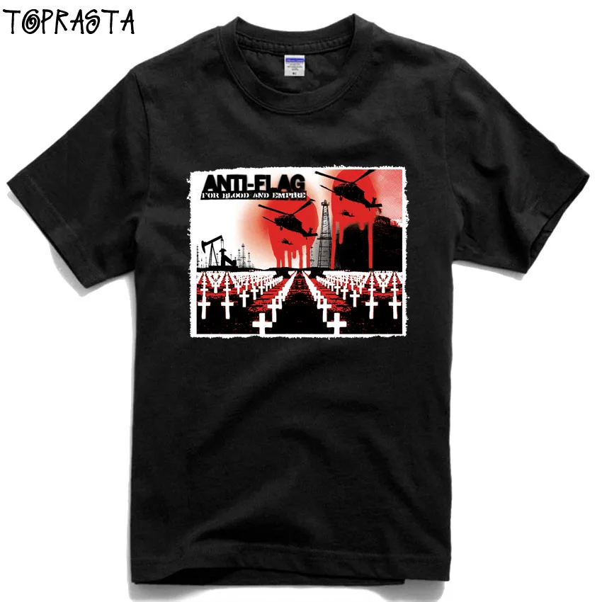 NEW Anti-Flag Hard Metal rock band tee shirt mens black 