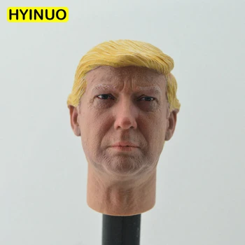 

1/6 Scale Trump Politician US President Donald Trump Have Neck Version Head Sculpt Headplay for 12" Action Figure Body