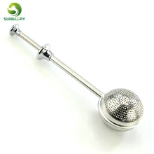 Нержавеющая сталь мяч Форма сеточка для заваривания чая Чайная ложка-фильтр Чай фильтр многоразовый металлический Чай сумка специй рассыпной чай травяной инструмент