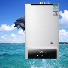 Прямые с воздухоотводом продажи с воздухоотводом Lgp Мгновенный/Tankless 12l детектор утечки газа горячей воды нагреватель Пропан нержавеющей 2800 pa
