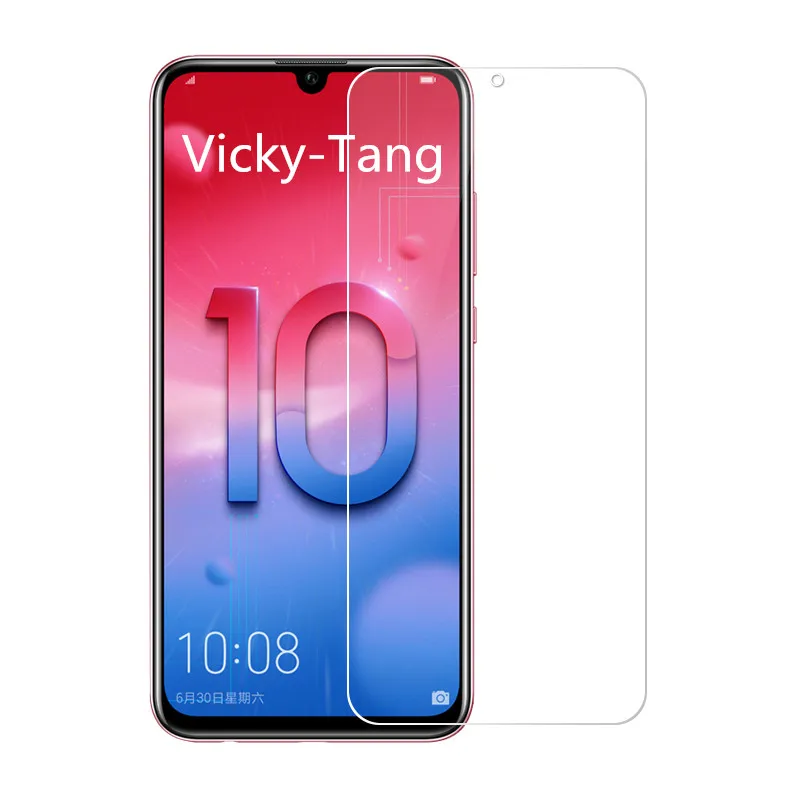 1 шт. закаленное стекло для Huawei Honor 10 Защитное легкое Lite защита экрана|Защитные
