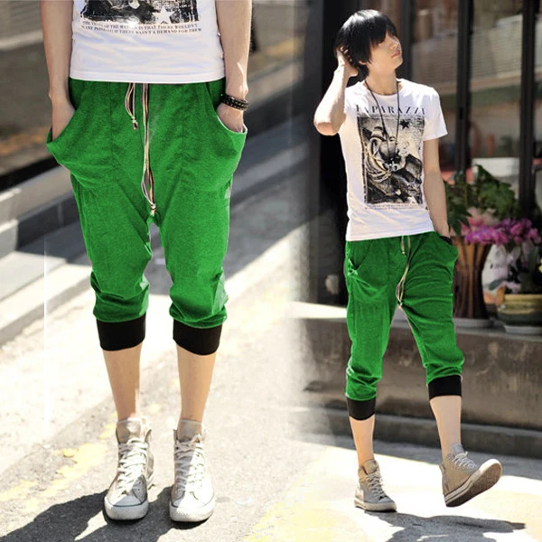 Summer capris casual capris male sports type fashion Men capriscapri lightingmen capricapri