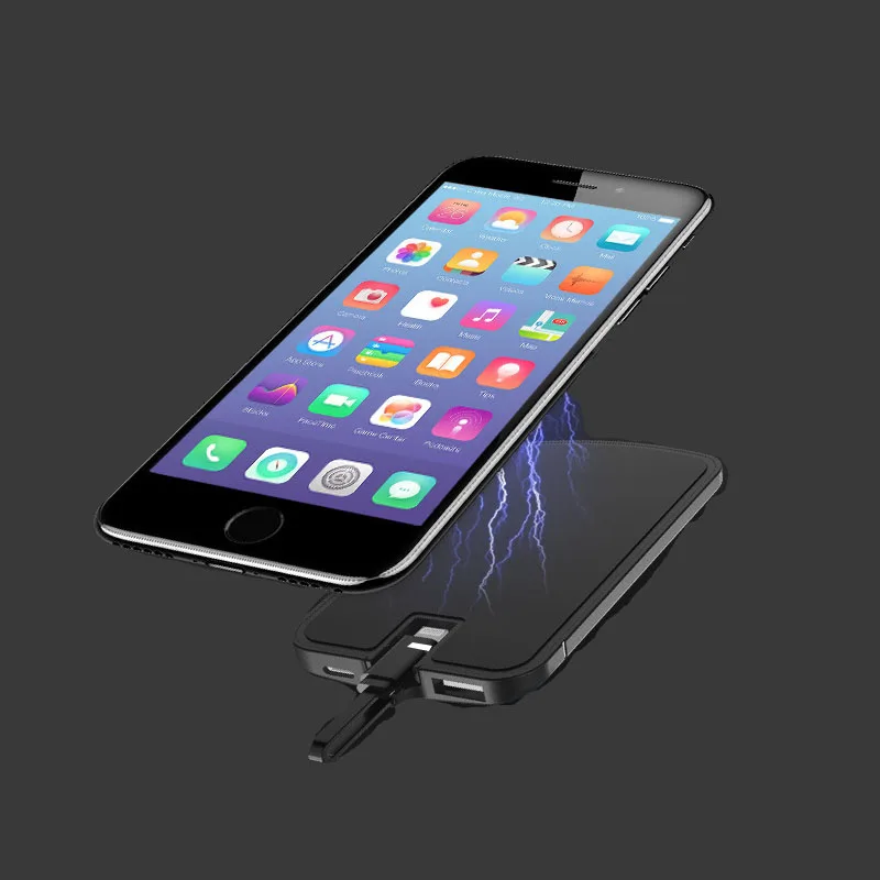 KONGYU Power Case Battery Charger Cases for iPhone interface adsorption