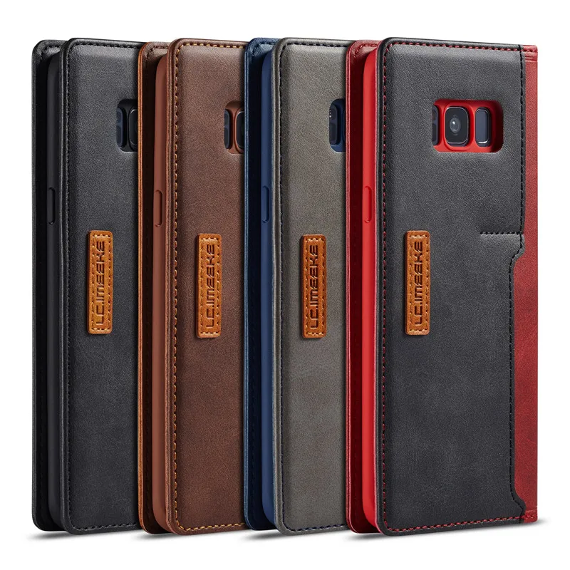 S8 Plus чехол для Funda samsung S8 кошелек Роскошный чехол для телефона Hoesje samsung Galaxy S8 Plus кожаный чехол для карт откидной Чехол-сумка S8