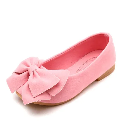 Candy Color Girls Shoes Bow Slip on Flats 1 13 Years Old Children Shoes ...