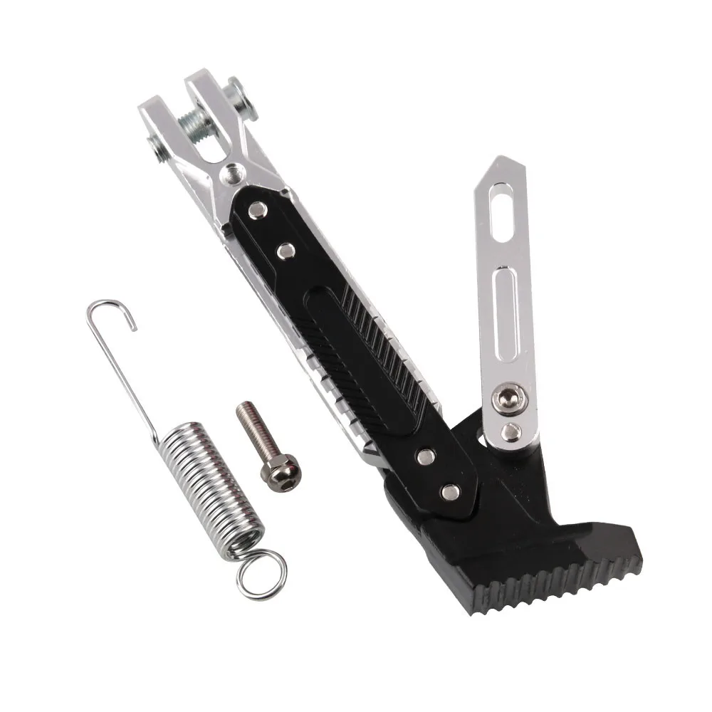 

For Honda CRF1000L CRF 1000L Africa Twin CNC Adjustable Motorcycle Kickstand Foot Side Stand Extension Pad Support Plate